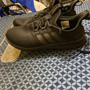 Adidas Cloudfoam Pure 2.0 Core Black Tennis Shoe